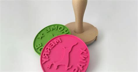 cnc printed cookie stamps|cookie stamp stl file.